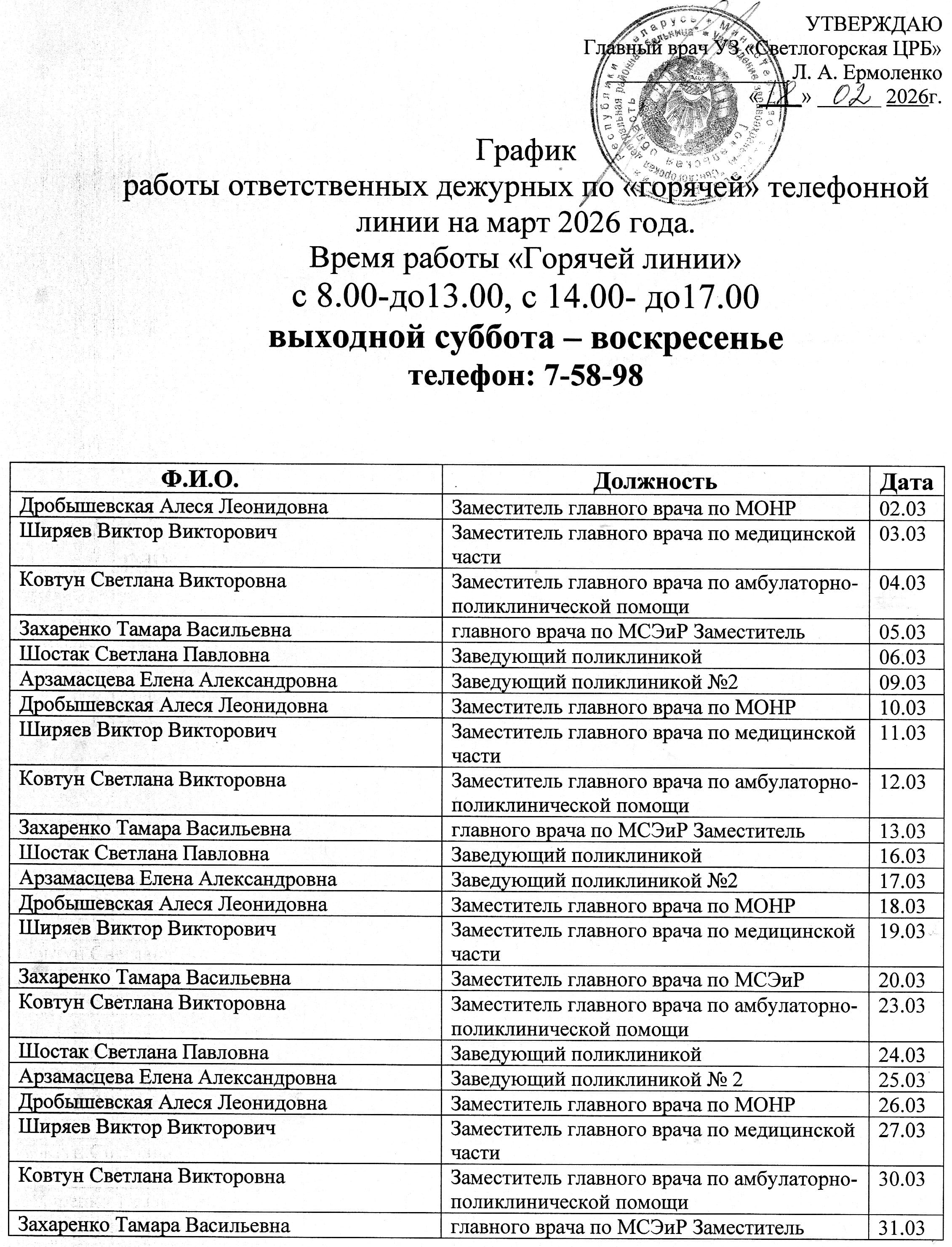 34341314341График горячих линий 1